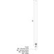 Fan Downrod Brushed Nickel Fan Downrod